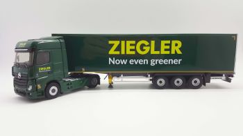 ELI118294 - MERCEDES Actros 5 BigSpace 4x2 met 3 Assen aanhanger ZIEGLER