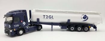 ELI118565 - 2021 RENAULT T 4x2 met 3-assige T2GL tankwagen