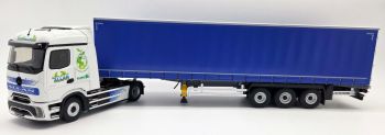 ELI118635 - MERCEDES-BENZ E Actros 600 4x2 met 3-assige gesloten aanhanger ALLAN Transport