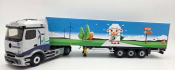 ELI118667 - MERCEDES-BENZ e-Actros 4x2 met aanhanger EKLEO Transport bestelwagen