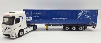 ELI118671 - Mercedes Actros 5 4x2 met 3-assige tautliner-trailer, JOURDAN Transport et Solutions