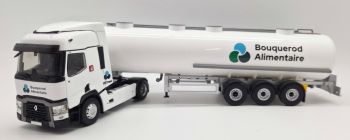 ELI118823 - RENAULT T 460 4x2 met 3-assige tankwagen, BOUQUEROD ALIMENTAIRE