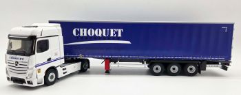 ELI118884 - MERCEDES-BENZ Actros 5 4x2 met 3-assige schuifzeiloplegger (Transports CHOQUET)