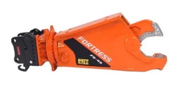 GF118-1O - Schrootschaar FORTRESS 45-R met 9 mm OilQuick hulpstuk voor graafmachines van 40 ton