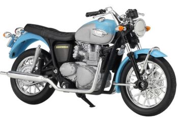 WEL12171 - TRIUMPH bonneville 2022 blauw