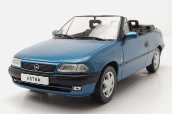 WBXWB124234 - OPEL Astra F cabriolet 1994 blauw metallic