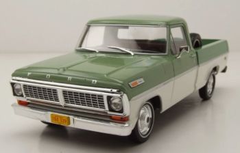 WBXWB124252 - 1970 FORD F-100, Groen en Wit