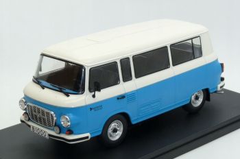 WBXWB124253 - 1970 BARKAS B1000 Bus, Blauw en Wit