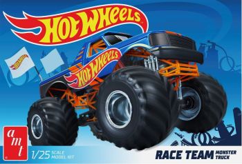 AMT1256/12 - Monstertruck FORD - HOT WHEELS om te monteren en te schilderen