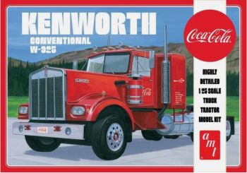 AMT1286/06 - KENWORTH Conventional W-925 6x4 - COCA-COLA om te monteren en te schilderen