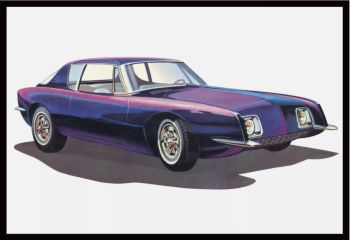 AMT1312/12 - STUDEBAKER Avanti 1963 om te monteren en te schilderen