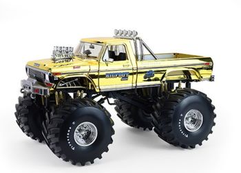 GREEN13715 - FORD F-250 1974 "BIGFOOT #1" Monster Truck - 50-jarig jubileum met figuurtje van Bob Chandler