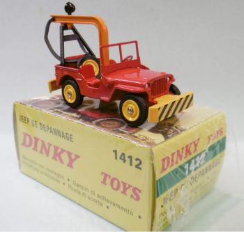 DIN1412 - Rode JEEP-pechhulpwagen - Atlas-editie