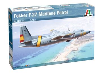 ITA1455 - FOKKER F-27 Maritiem Patrouillevliegtuig om te assembleren en te schilderen