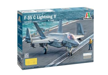 ITA1469 - Jachtvliegtuig LOCKHEED F-35C Lightning II om te assembleren en te schilderen