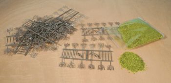 HEK1535 - Set wijnstokken met flocking - 120 stuks