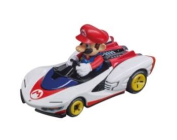 CARRERA15817069-B - Witte MARIO KART wrijving auto in doos - Mario