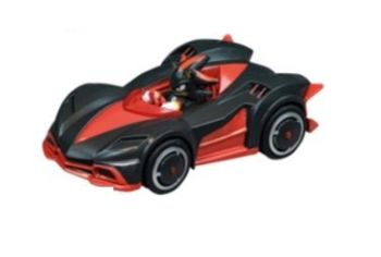CARRERA15817074-D - Zwarte wrijving auto SONIC The Hedgehog - Shadow