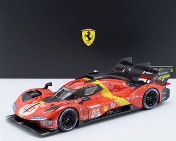 BUR16311-51 - FERRARI 499P turbo V6 #51 Team Ferrari 24 uur van Le Mans 2023 A.PIER GUIDI / J.CALADO / A.GIOVINAZZI