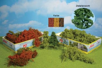 HEK1634 - 15 Bomen en struiken in natuurvezels - herfstachtig