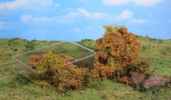 HEK1674 - 20 Struiken van natuurlijke vezels in herfsttooi