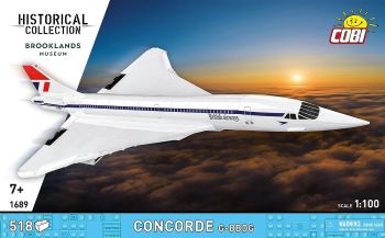 COB1689 - CONCORDE G-BBDG - 518 onderdelen