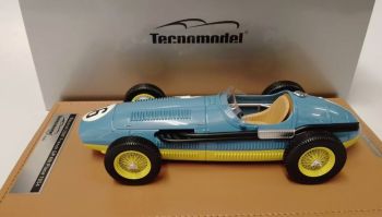 TM18-187C - MASERATI 250 F #46 4e plaats GP van Frankrijk 1954 P.BIRA - Gelimiteerd tot 80ex.