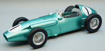 TM18-189D - ASTON MARTIN DBR4 #1 2e Silverstone International 1959 R.SALVADORI - Gelimiteerd tot 55 exemplaren