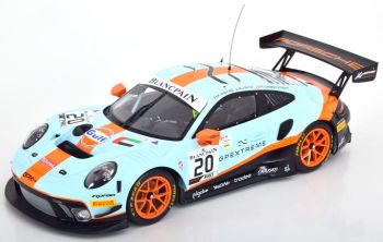 IXO-LEGT18-23003 - PORSCHE 911 GT3 R #20 winnaar van de 24H SPA 2019 GULF RACING G.CHRISTENSEN / LIETZ / ESTRE