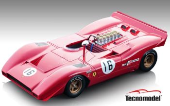 TM18-256B - FERRARI 612P #16 Watkins Glen 1969 C.AMON - Gelimiteerd tot 75 exemplaren