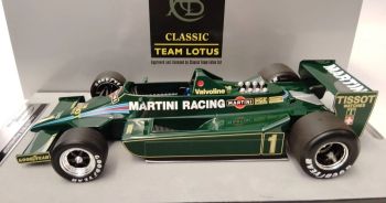 TM18-287B - LOTUS 79 #1 Argentijnse GP 1979 M.ANDRETTI / J.ICKX GRAND - Gelimiteerd tot 100 exemplaren
