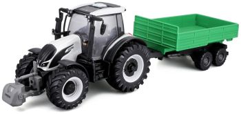 BUR31676 - VALTRA N174 wit met aanhanger
