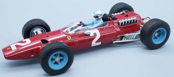 TM18-98C - FERRARI 512 F1 #2 GP van Nederland 1965 J.SURTEES met beeldje - Gelimiteerd tot 75ex.