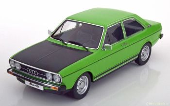 KKS180032 - AUDI 80 GTE 1972 groen en zwart - Beperkte oplage van 1500 exemplaren.