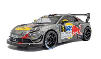 SOL1801630 - ALPINE A110 RGT+ Grijs #6 Rallye du Mont Blanc 2024 S.LOEB / L.GODEY