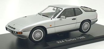 KKS180901 - Zilveren PORSCHE 924 Turbo 1986