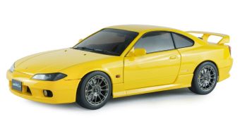 SOL1812206 - NISSAN Silvia Spec-R Aero 1999 Lightning Geel
