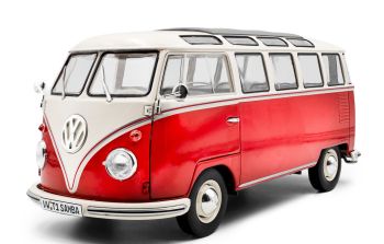 SOL1813402 - VOLKSWAGEN Type 1 Samba 1962 rood en wit