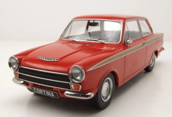 MOD18532 - FORD Lotus Cortina Mk.1 1966 Rood en Goud