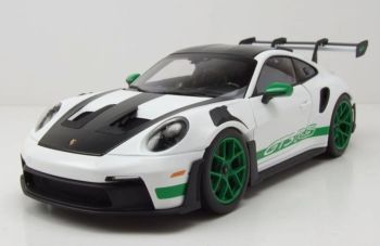 NOREV187372 - PORSCHE 911 GT3 RS Tributo al Carrera RS 2022 Blanco y Verde Pitón