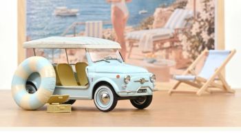 NOREV187793 - FIAT 500 Jolly 1965 Blauw