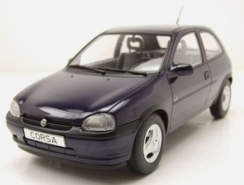 MOD18905 - OPEL Corsa B 1993 Metallic Middernachtblauw