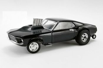 GMP-18932 - FORD Mustang gasser 1969 glanzend zwart