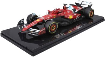 BUR16822L - Kristallen box - FERRARI SF-25 #16 Australische GP C. LECLERC - Deluxe Edition