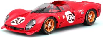 BUR26310 - 1967 FERRARI 330 P4 Daytona #23 – Rood
