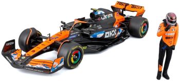 BUR28040N1 - McLaren MCL38 #4 Japanse GP 2024 met L. Norris-figuurtje