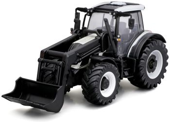 BUR31637 - VALTRA N174 wit met voorlader (wrijvingsaandrijving)