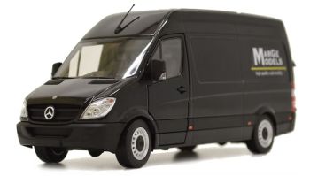 MAR1905-02-01 - MERCEDES BENZ Sprinter zwart - Edition MarGe Models