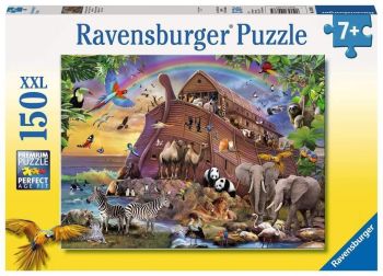 RAV100385 - Puzzel 150 stukjes Aan boord van de ark