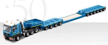CON70177/04 - MAN TGX XXL 8x4 met GOLDHOFER 10 Assen "FELBERMAYR" dieplader aanhanger